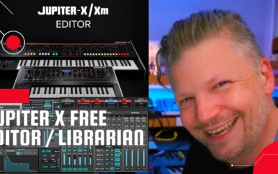 Roland Jupiter X Free software editor